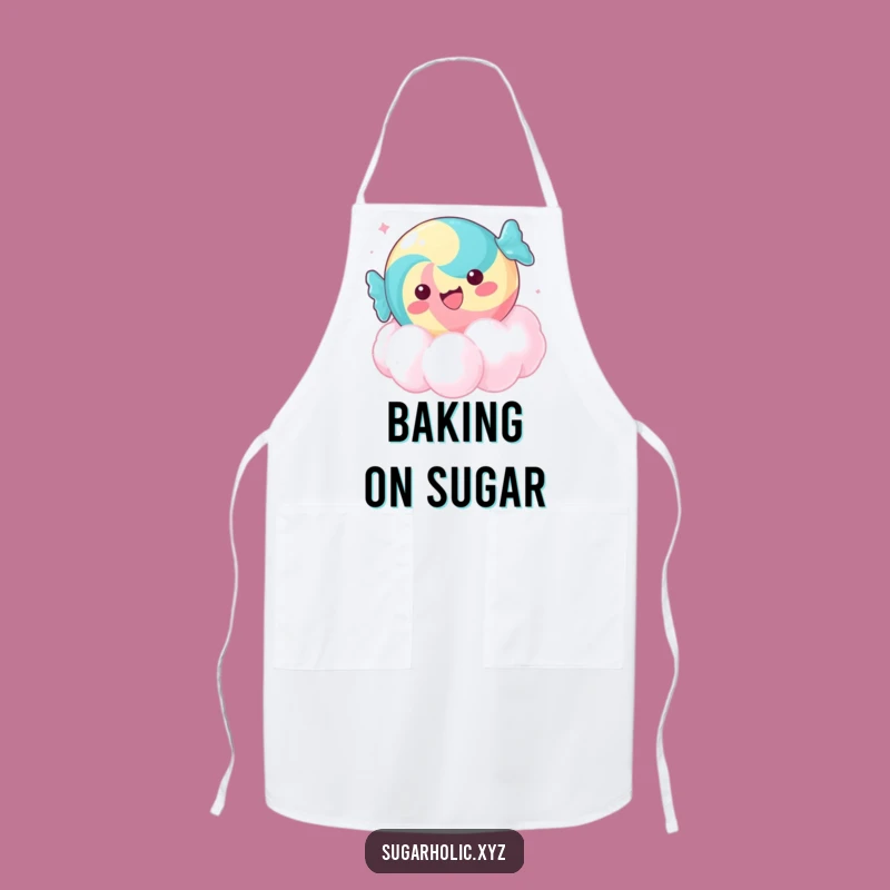 Funny Candy Cloud Apron - Bake with Sweet, Hilarious Fun!