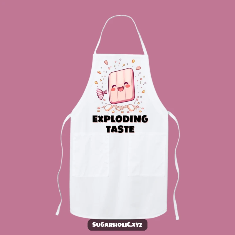 Funny Candy Bar Apron: Shattering Chef, Hilarious Kitchen Gift