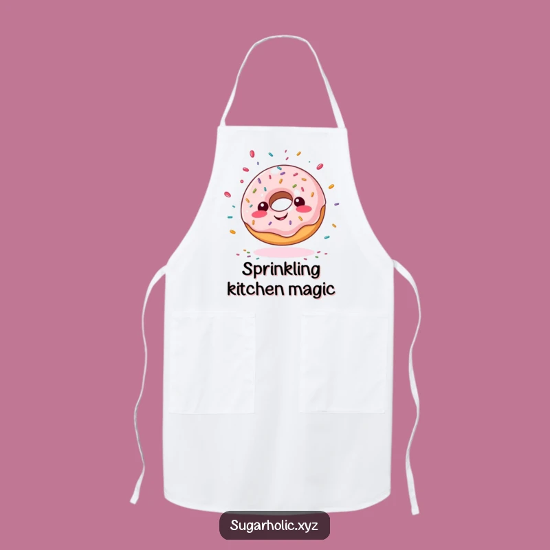 Funny Giddy Doughnut Apron - Bake with Sprinkle-Filled, Hilarious Fun!