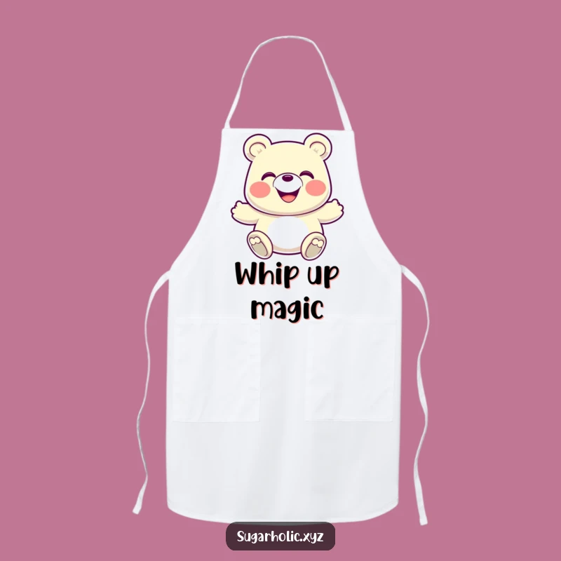 Funny Gummy Bear Bounce Apron: Cook With Playful Energy!