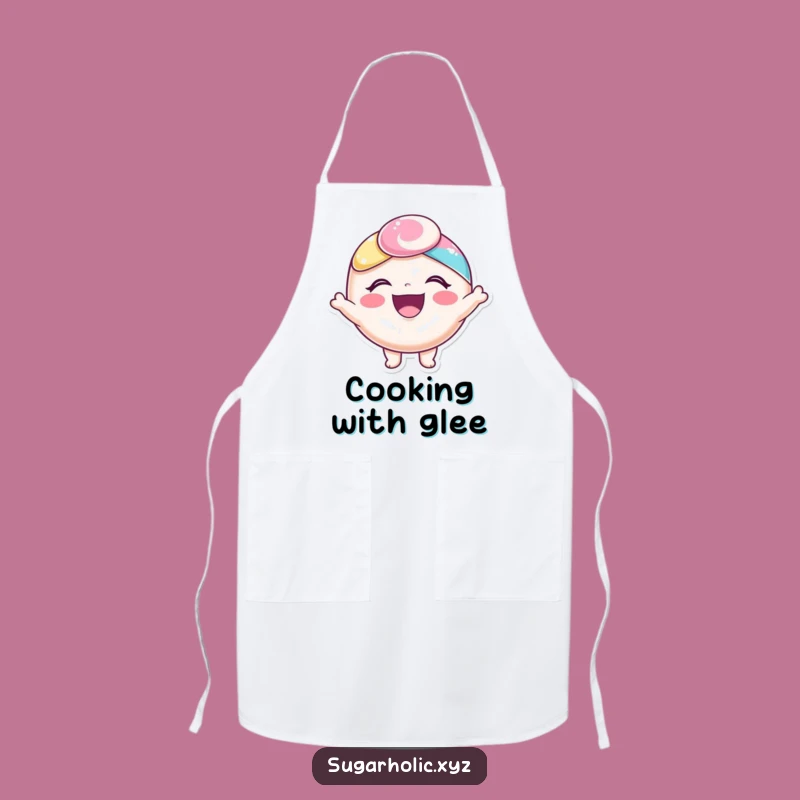 Kitchen Cheer Funny Candy Apron - Cook with Delight
