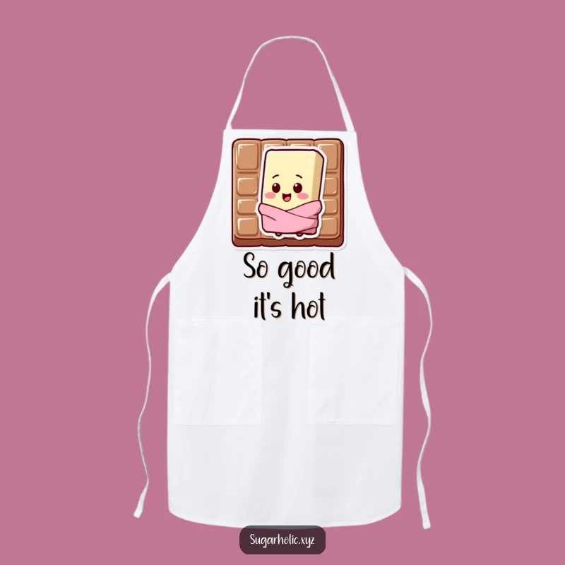 Funny Chocolate Chip Apron - Sweet Kitchenwear, Delightful Funny Gift
