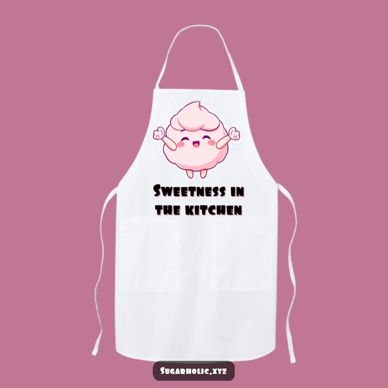 Funny Candy Floss Apron - Sweet Kitchen Fun for Happy Cooks