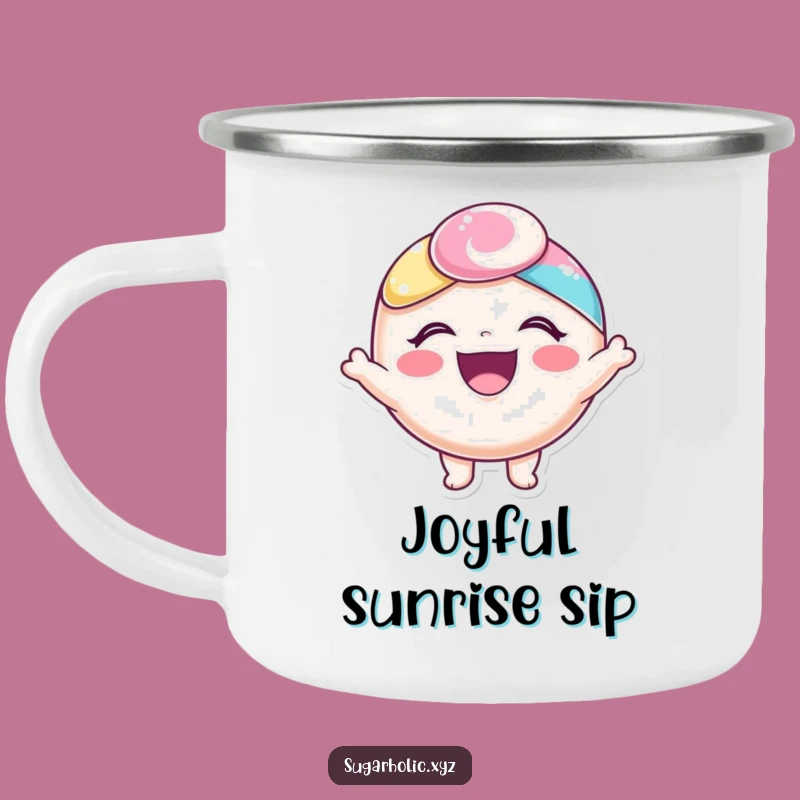 Adventure Fuel Funny Candy Camping Mug - Sip Happiness