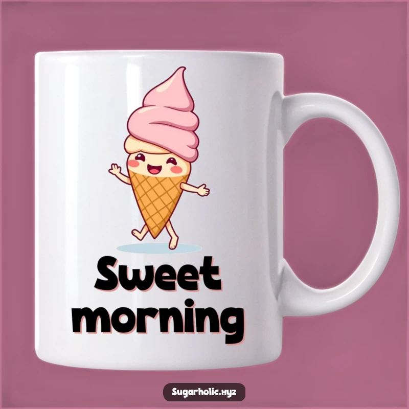 Funny Ice Cream Jig Mug - Hilarious Sweet Treat Gift for Dessert Lovers