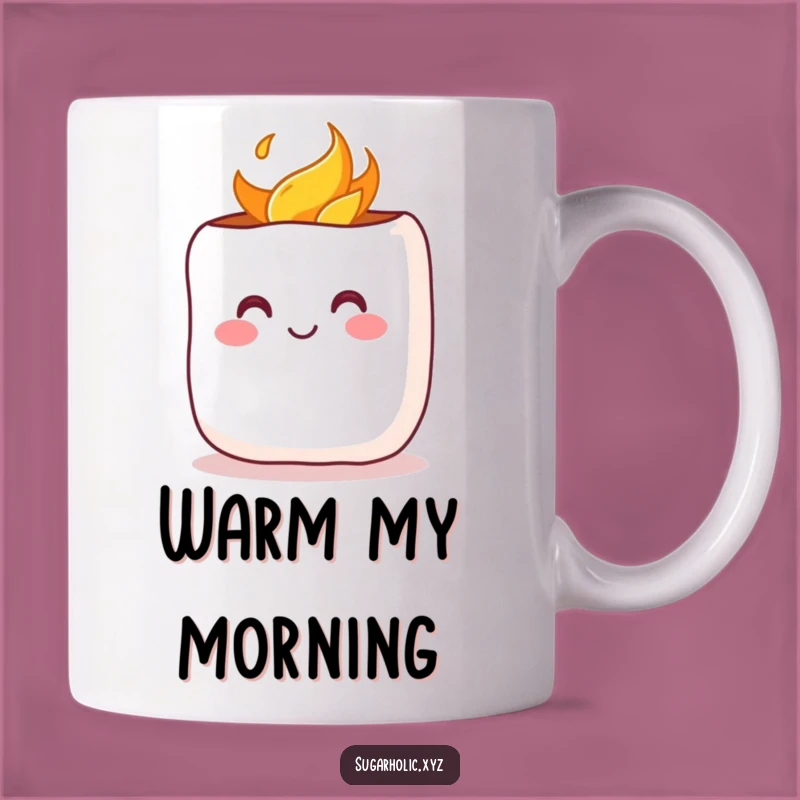 Funny Toasted Marshmallow Mug: Cozy Humor for Your Drink!