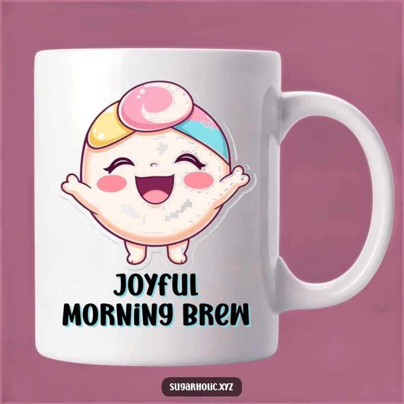 Pure Joy Candy Character Funny Mug - Happiness Gift for All