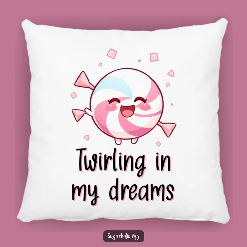 Funny Candy Joy Pillow: Cozy Comfort and Happiness