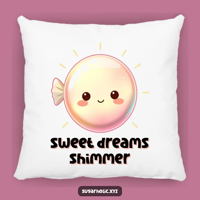 Funny Hard Candy Pillow: Shimmering Comfort for a Sweet Funny Gift