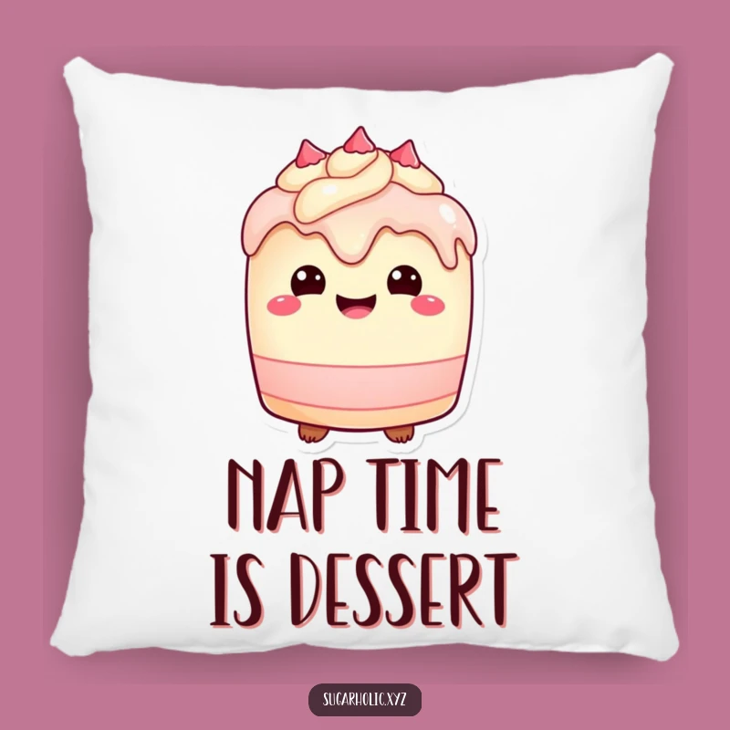 Funny Delightful Cake Pillow: Cuddle Up with Sweet Comfort