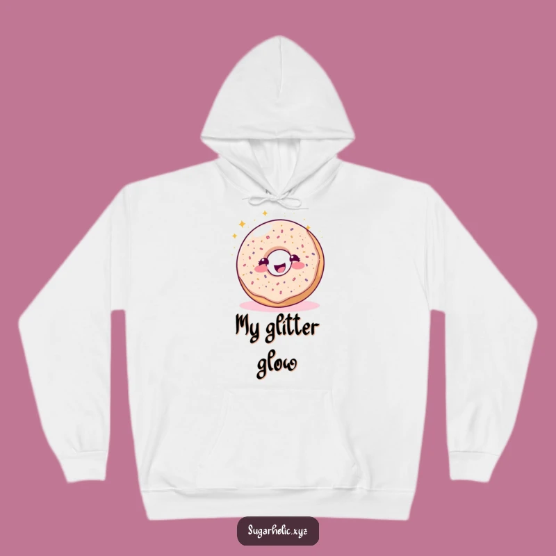 Cozy Funny Glitter Donut Dream Hoodie: The Ultimate Humorous Gift