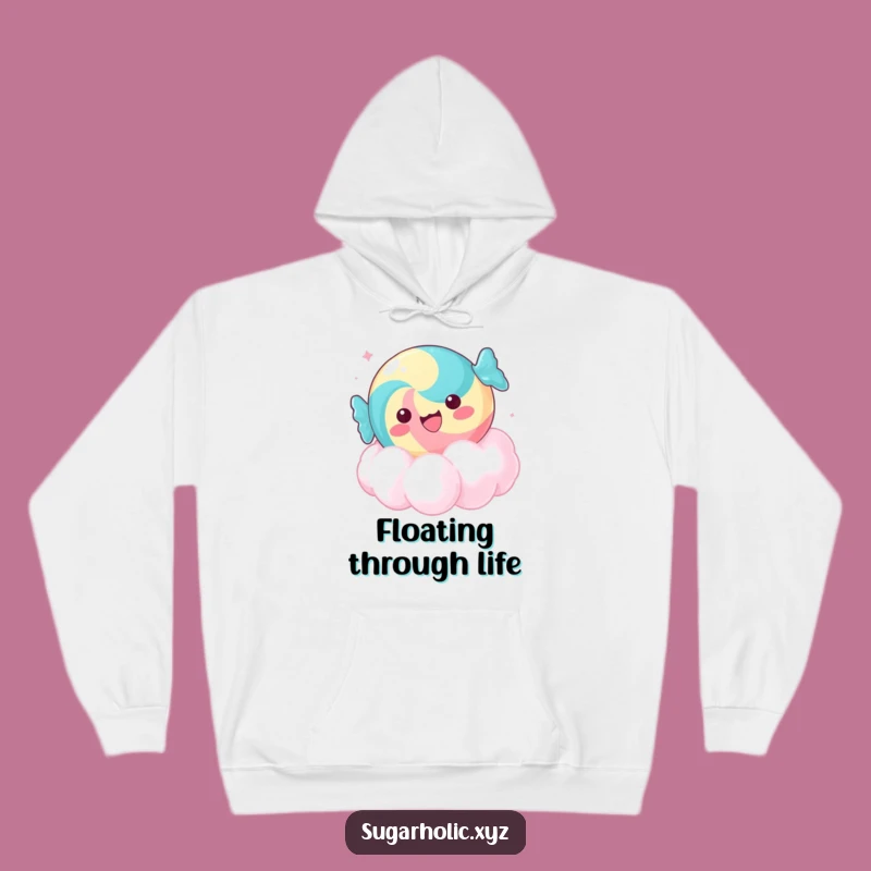 Funny Candy Cloud Hoodie - Cozy Up in Sweet, Hilarious Comfort!