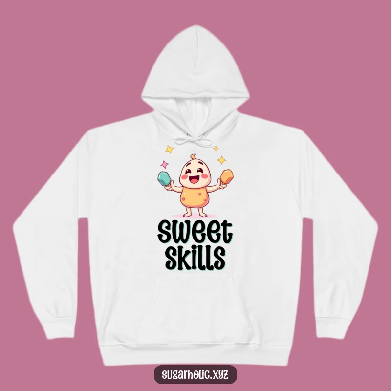 Funny Candy Juggler Hoodie - Cozy Rock Candy Sweatshirt Gift
