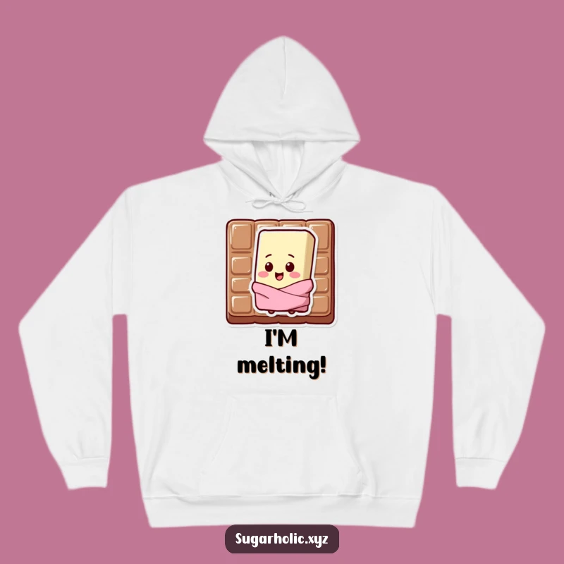 Funny Chocolate Chip Hoodie - Cozy Stress Relief Sweatshirt, Great Funny Gift