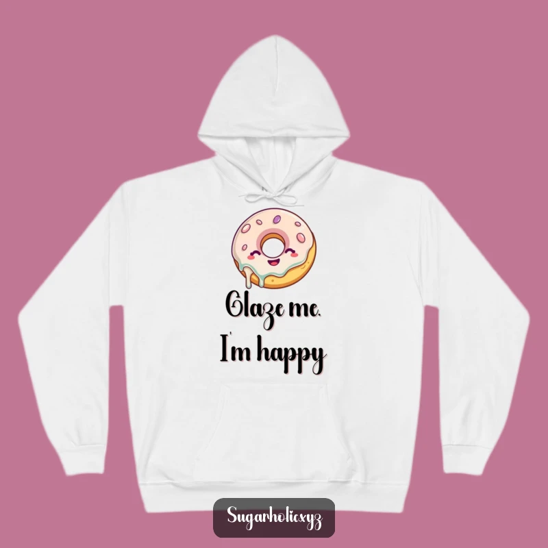 Funny Donut Hoodie: Cozy Wiggling Glazed Hoodie, Hilarious Treat Gift