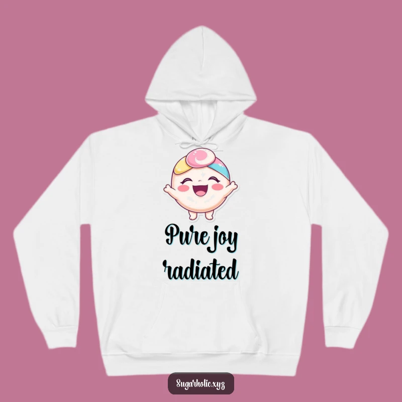 Cozy Happiness Funny Candy Hoodie - Wrap Yourself in Joy