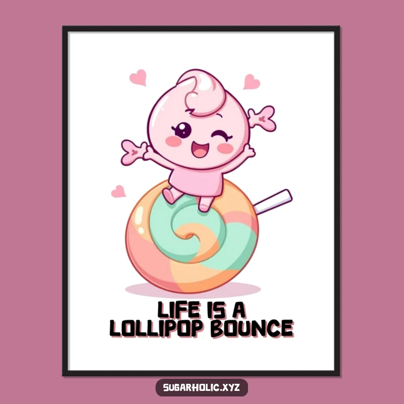 Candy Character Free Printable Wall Art for Sweet Decor!