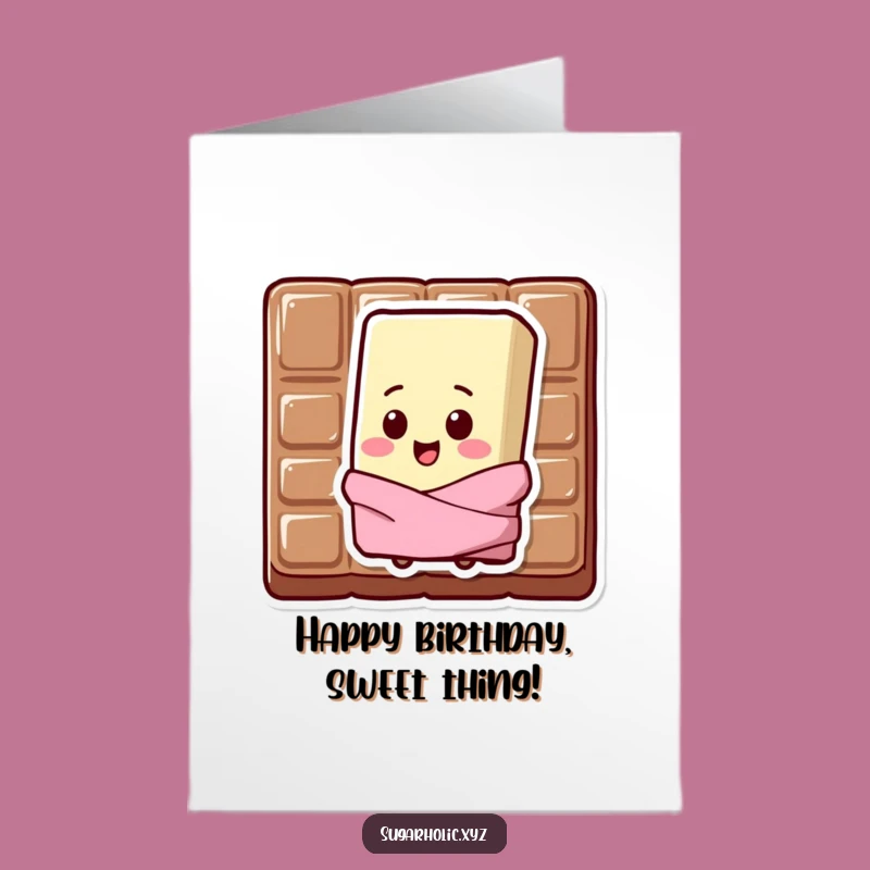 Free Printable Chocolate Chip Birthday Card - Funny Sour Grapes Downloadable Gift