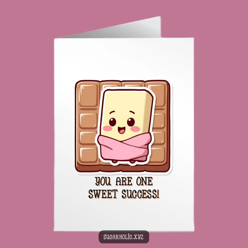 Free Printable Chocolate Chip Congratulations Card - Funny Grumpy Win Downloadable Gift