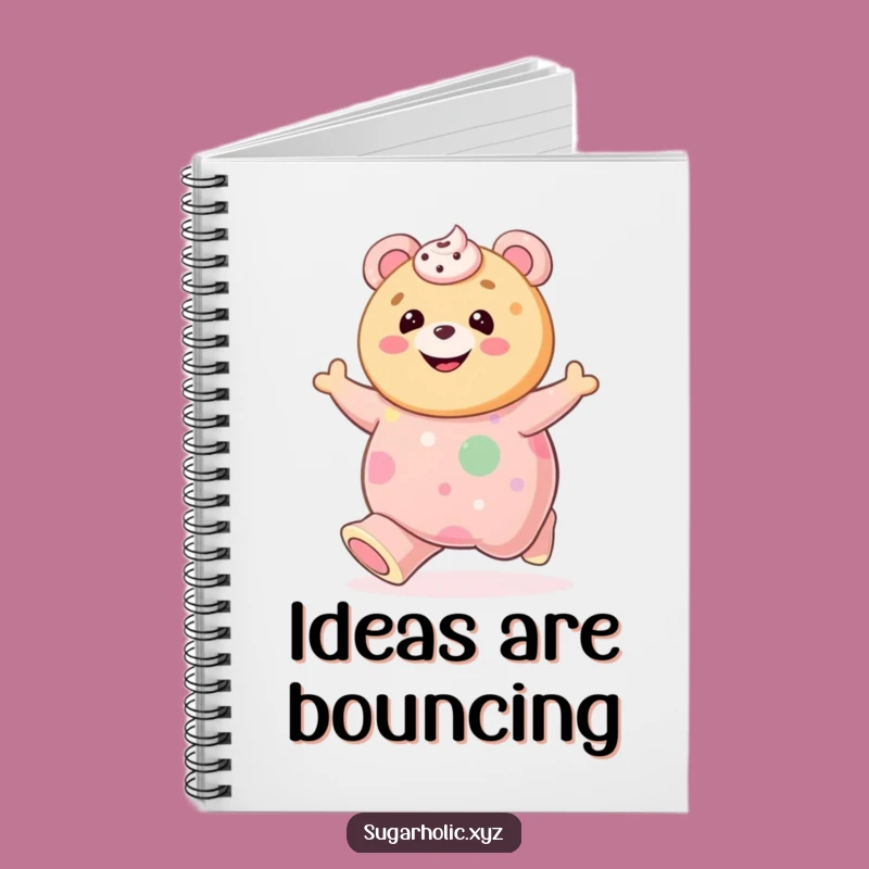 Funny Cookie Notebook: Gummy Bear Notes, Hilarious Journal Gift