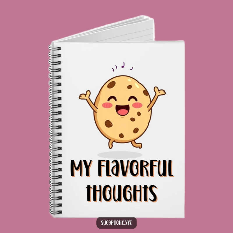 Funny Dancing Cookie Ideas Notebook - Jot Down Your Sweetest Thoughts!