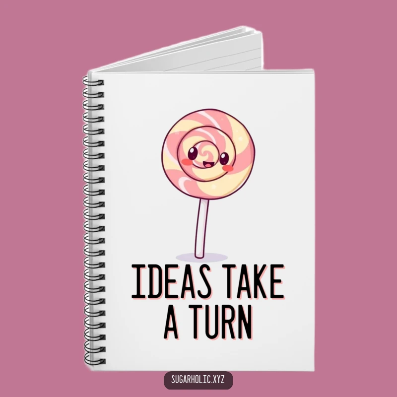 Funny Lollipop Notebook: Cartwheel Notes, Hilarious Journal Gift