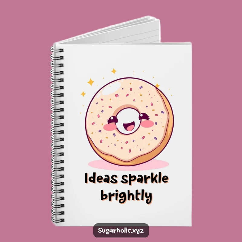 Funny Glitter Donut Ideas Notebook: A Hilarious Gift for Dreamers