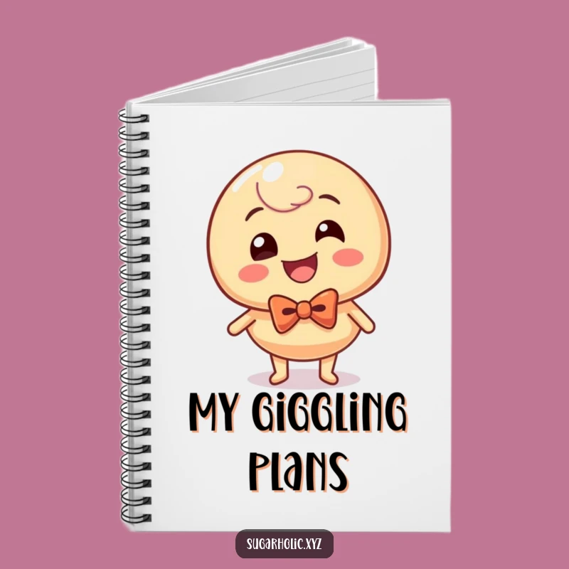 Funny Giggling Caramel Candy Notebook: Jot Down Laughs and Ideas