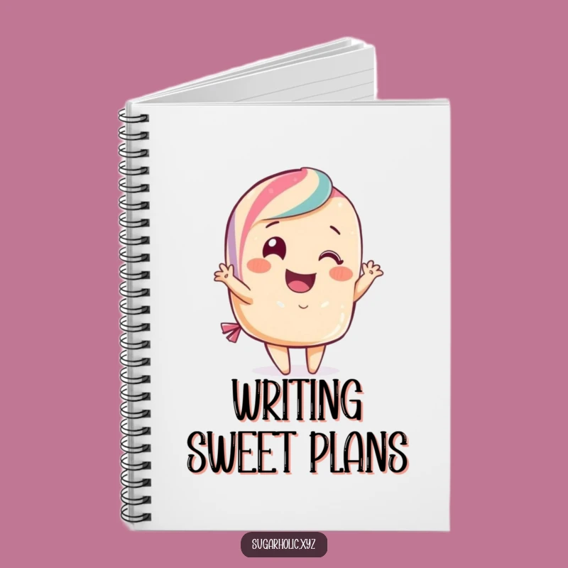 Funny Candy Curtsy Notebook: Smiling Treat Journal, Perfect Funny Gift for Thinkers