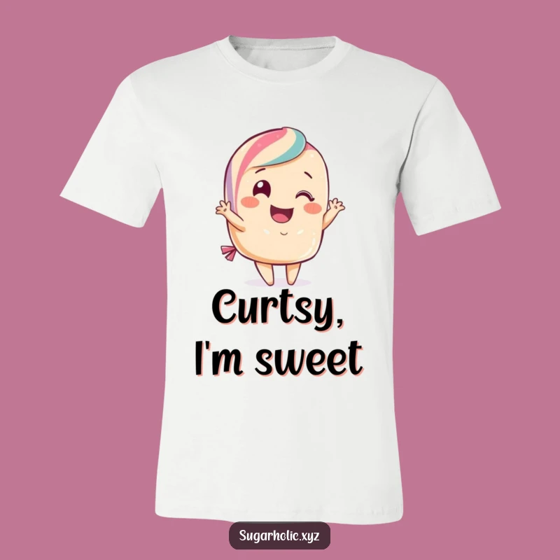 Funny Candy Curtsy T-Shirt: Smiling Treat Tee, The Ultimate Funny Gift for Dancers