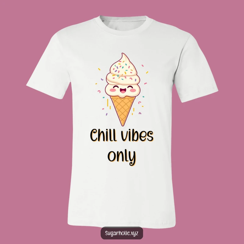 Funny Ice Cream Cone T-Shirt - Wear Your Sprinkle-Filled Joy!