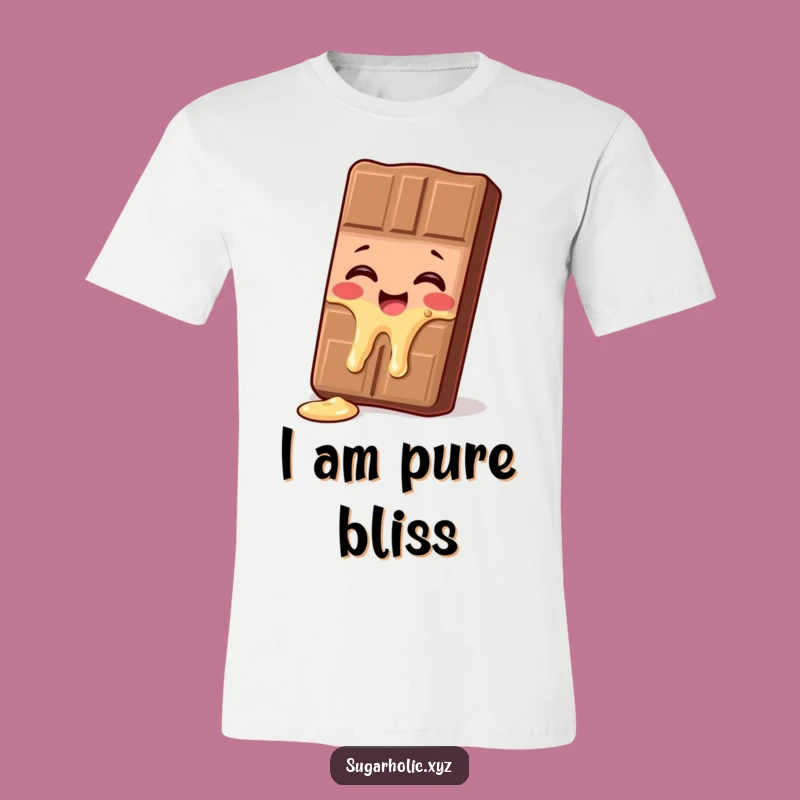 Funny Giggling Chocolate Bar T-Shirt - Melt into Laughter with this Hilarious Tee!