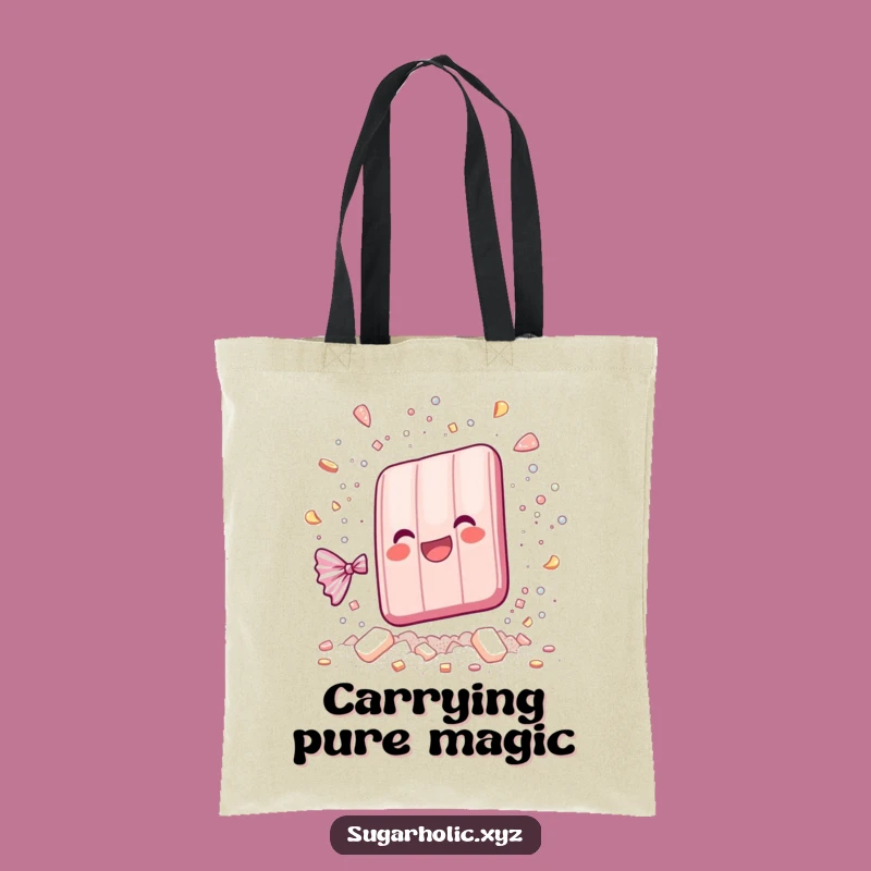 Funny Candy Bar Tote Bag: Shattering Fun, Stylish & Hilarious Carryall