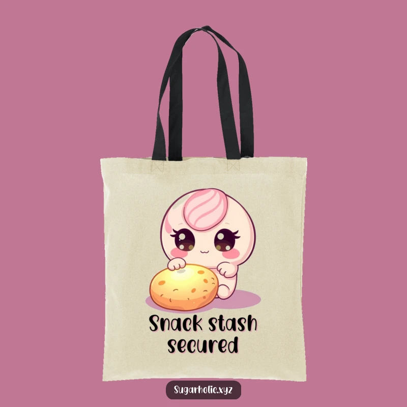 Funny Candy Cookie Tote Bag: Carry Your Treats and Humor in Style